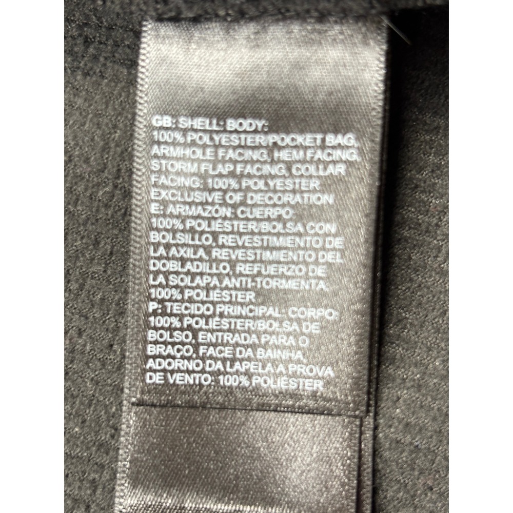 The North Face Womens XXL Gray WindWall Softshell Full Zip Vest Sedgwick Logo - Picture 7 of 8